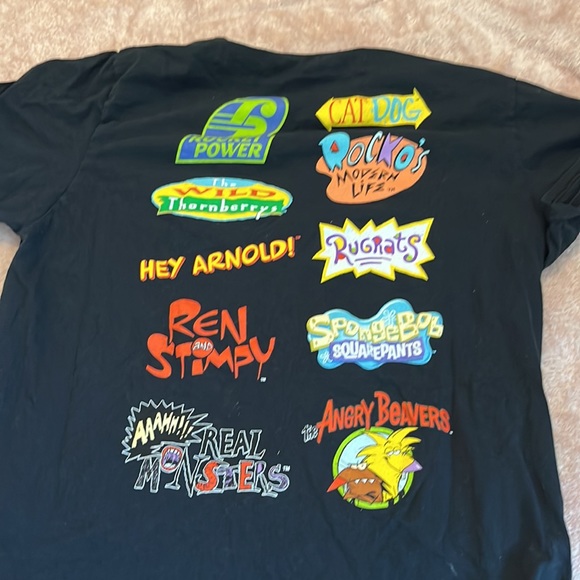 Y2K 90s television Nickelodeon T-shirt - Picture 3 of 4